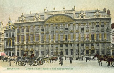 Brussels, Grand Place, Maison des Corporations by European Photographer